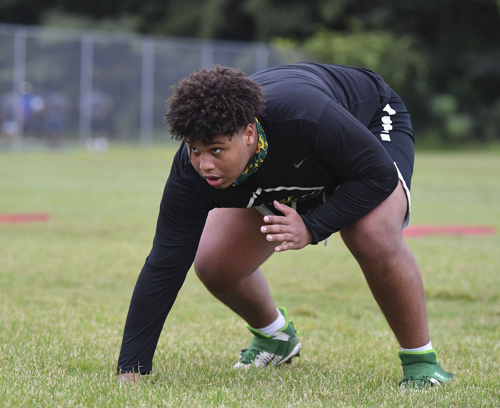 West Florence High School football practice